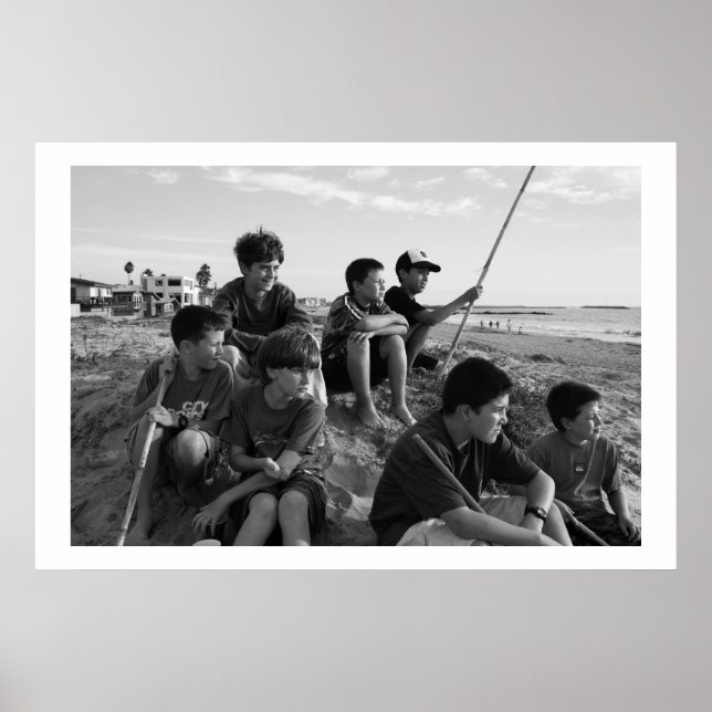 Jungs am Ventura Beach Poster (Vorne)