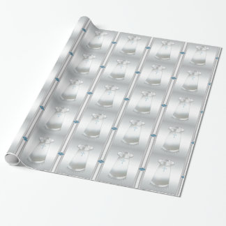Jungs Christening Geschenkpapier