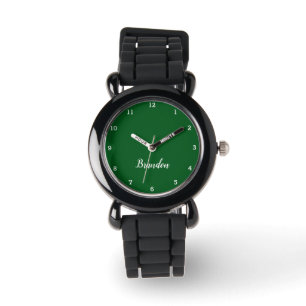 Jungs Cool Modernes Schwarzes Stilvolles Individue Armbanduhr