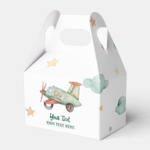 Jungs Coole moderne farbenfrohe Flugzeuge Geburtst Geschenkschachtel