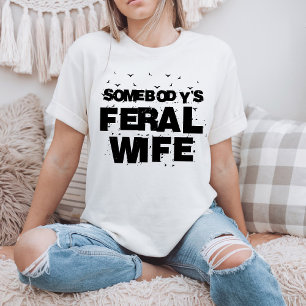 Jungs Ehefrau von Wilden - Selige Ehefrau Funny Gi T-Shirt