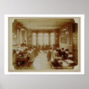 Jungs Erholungsraum im Deaf and Dumb Institute Poster