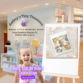 Jungs erster Geburtstag - Jungle Safari Fvor Tasch Geschenktütchen