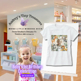 Jungs erster Geburtstag - Jungle Safari Mommy T - T-Shirt