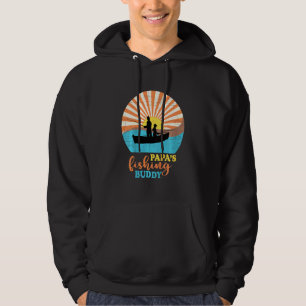 Jungs fischen Papas fischen Buddy für Junge und Ju Hoodie