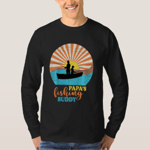 Jungs fischen Papas fischen Buddy für Junge und Ju T-Shirt