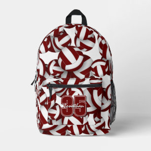 Jungs Girls marodieren in den Farben des weißen Vo Bedruckter Rucksack
