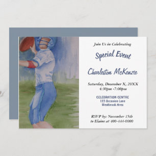 JUNGS HUDLE-PARTY EINLADUNG