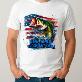Jungs, ich fische lieber die amerikanische Flagge T-Shirt
