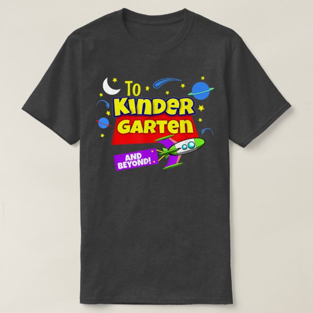 Jungs Jungs Mädchen Kinder bis unendlich und darüb T-Shirt (Design vorne)