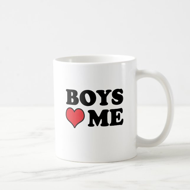 Jungs LIEBE ME Kaffeetasse (Rechts)