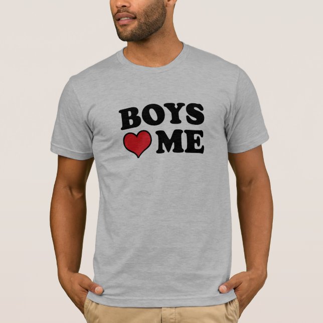 Jungs LIEBE ME T-Shirt (Vorderseite)