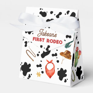 Jungs mein erster Rodeo Cowboy 1. Geburtstag Geschenkschachtel