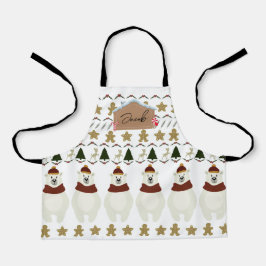 Jungs Name Weihnachts-Schürze Schürze