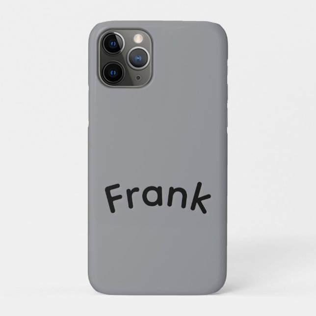 Jungs namens Frank, Case-Mate iPhone Hülle (Rückseite)