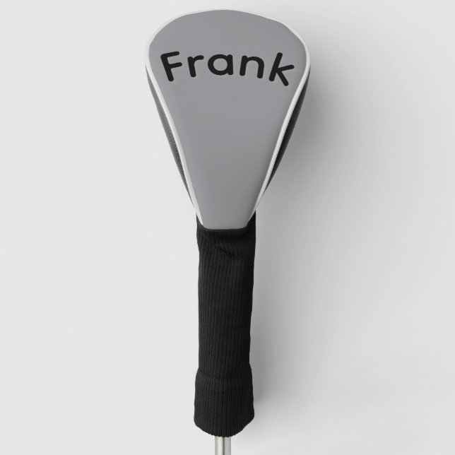 Jungs namens Frank, Golf Headcover (Vorderseite)