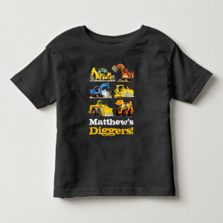 Jungs nennen Riesengrabbagger Kleinkind T-shirt