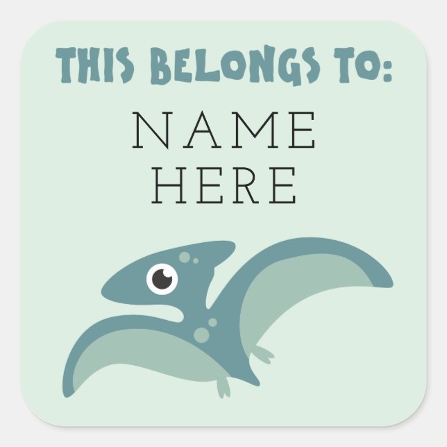 Jungs nennen zurück zur Schule Dieses Buch gehört  Quadratischer Aufkleber (Vorderseite)