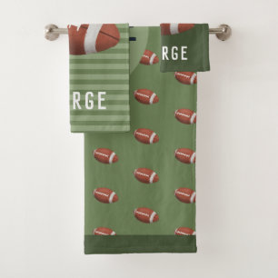 Jungs Niedlich American Football Sports Kids Badhandtuch Set