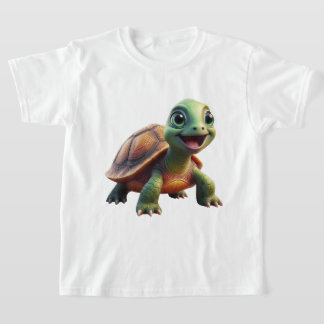 Jungs Niedlicher Dinosaurier-T - Shirt