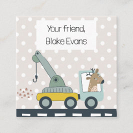 Jungs Personalisierte Quirky Equipment Card Begleitkarte