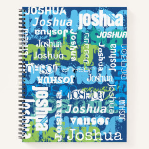 Jungs Personalisierter Individuelle Name Notizbuch