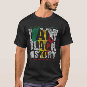 Jungs Schwarze Geschichte Monat Ich bin Black Hist T-Shirt