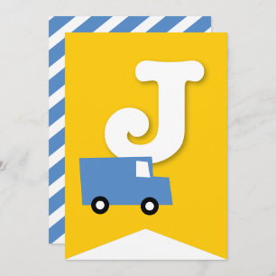 Jungs Spielzeug Kindermädchen Geburtstagsparty DIY Einladung