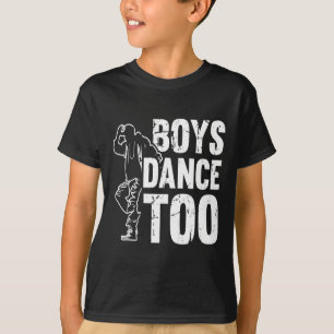 Jungs tanzen zu Cool Tanztänzer T-Shirt
