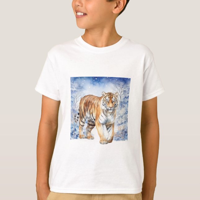 Jungs Tiger-T - Shirt (Vorderseite)