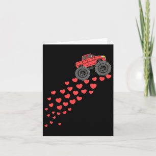 Jungs Valentinstag Monster Lkw Herz Kleinkind G Karte