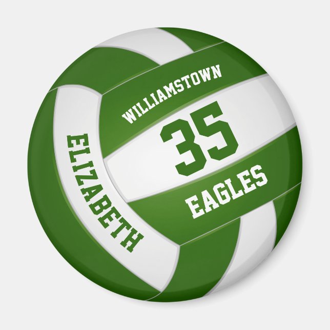 Jungs Volleyball Magnet (Vorne)