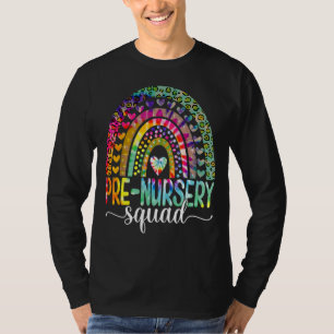 Jungs vor dem Kinderzimmer Squad Team Teacher Girl T-Shirt