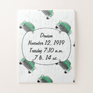 Jungs Zimmer Classic Car Geschenke Sweet Green Ret Puzzle