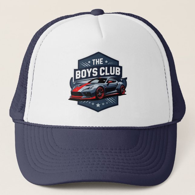 Jungsclub Truckerkappe (Vorderseite)