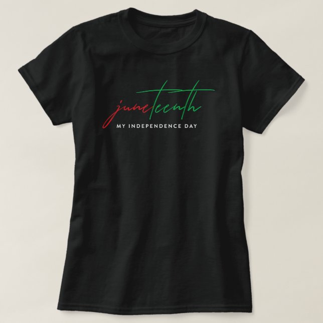 Jungstag - T - Shirt zum Unabhängigkeitstag (Design vorne)