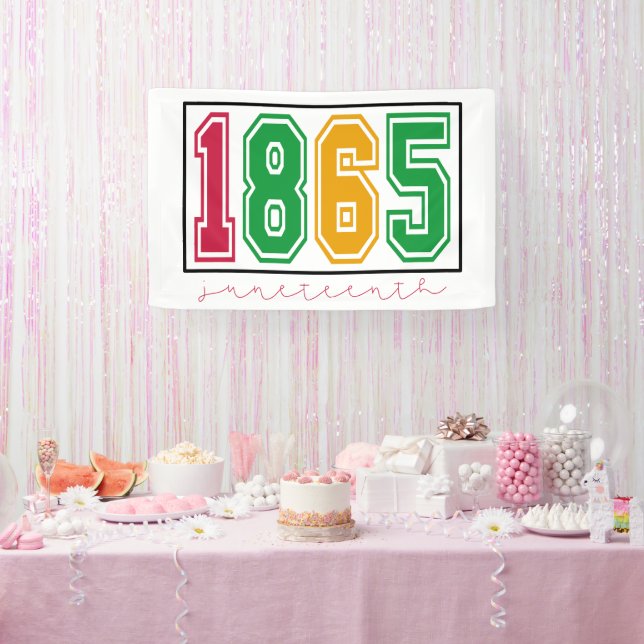 Jungsteinzeit - Schwarze Geschichte Banner (Party)