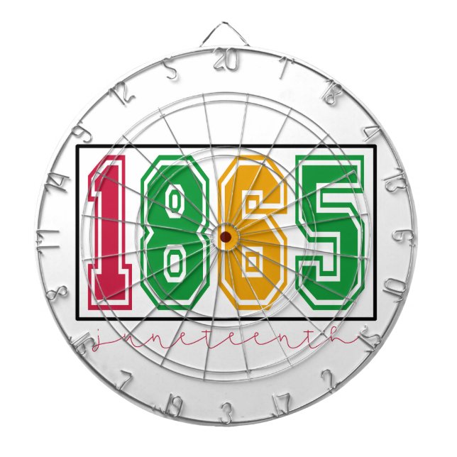 Jungsteinzeit - Schwarze Geschichte Dartscheibe (vorne)