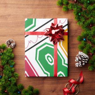 Jungsteinzeit - Schwarze Geschichte Geschenkpapier