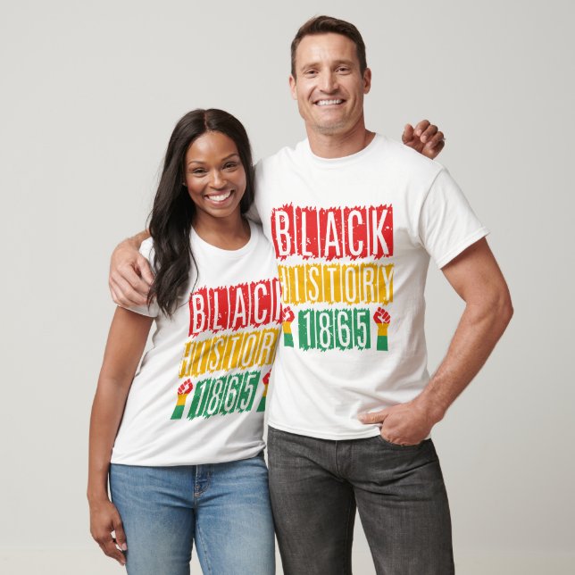 Jungsteinzeit - Schwarze Geschichte T-Shirt (Unisex)