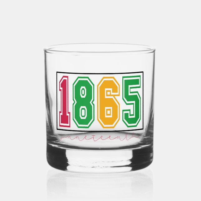 Jungsteinzeit - Schwarze Geschichte Whiskyglas (Vorderseite)