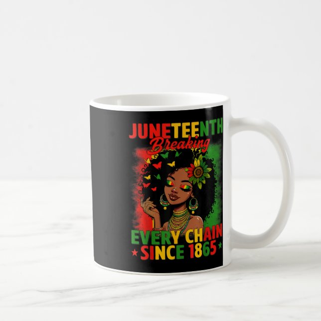 Jungsteinziger Brand seit 1865 in Afrika Kaffeetasse (Rechts)