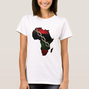 Jungsteinziger gebrochener Kette, die die Form von T-Shirt