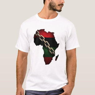 Jungsteinziger gebrochener Kette, die die Form von T-Shirt