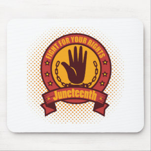 Jungsteinziger Kampf für Ihre Rechte Mousepad