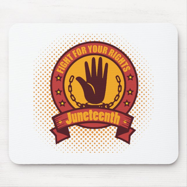 Jungsteinziger Kampf für Ihre Rechte Mousepad (Vorne)
