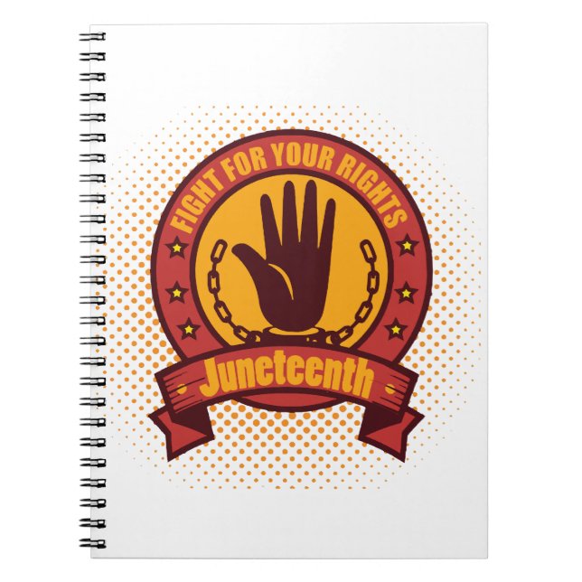 Jungsteinziger Kampf für Ihre Rechte Notizblock (Vorderseite)