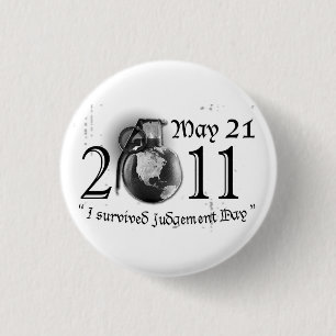 Jüngster Tag-Knopf Button