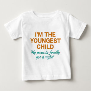 Jüngstes Kind Baby T-shirt
