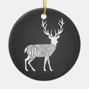 Jungtierfleisch Keramik Ornament